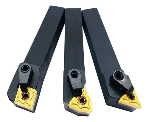 Juego De 3 Brocas Para Tornos Cnc De Carburo Indexable