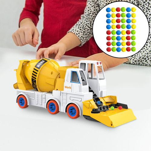 Vehículo De Construcción De Juguete Vagón Mezclador