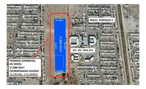 Imagen 2 de 2 de Terreno Comercial De 17,888m En Col. Ahumada