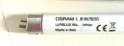 Osram-lumilux Lot Of 5 Warm White 430 Lm Lamp L 8w/830 N Aac