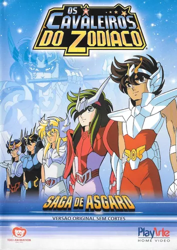 Os Cavaleiros Do Zodíaco - Saga De Asgard - Vol.18 - Dvd