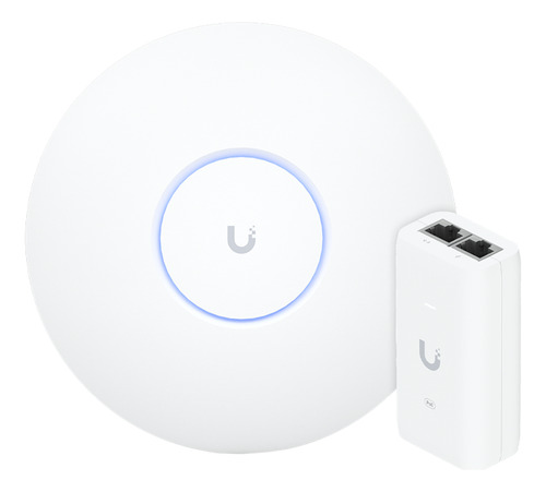 Roteador Wifi 6 U6+ Ubiquiti 3.0 Gbps Com Fonte Poe 48v 15w