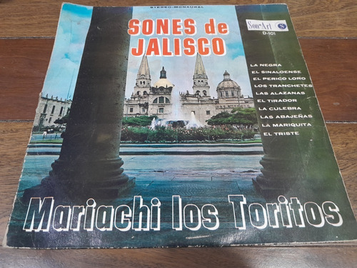 Lp Vinilo - Mariachi Los Toritos - Sones De Jalisco - Mexico