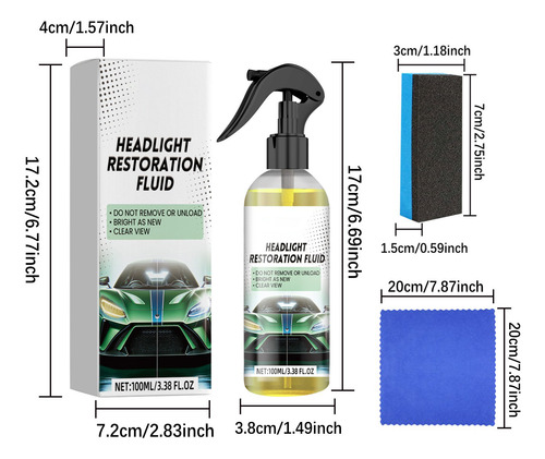 Limpiador De Espuma Multiusos W Car Restoring Spray Car 0004