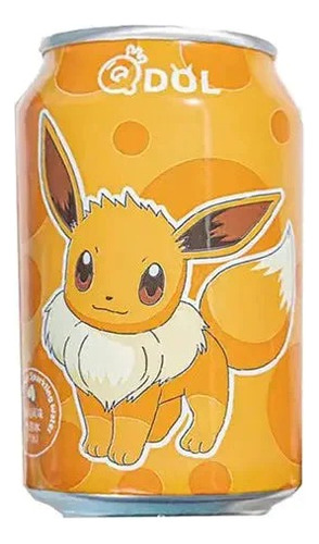 Gaseosa Sabor Durazno 330 Ml Pokemon Marca Qdol