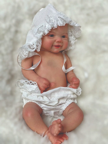 Bebe 35cm Muñeca Reborn Realista 2025 Collections Silicona