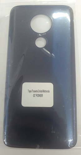 Tapa Trasera Motorola G7 Power  Calidad Original