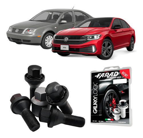 Zamb Set 4 Tuercas Seguridad Vw Jetta Tiptronic Antirrobo