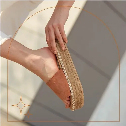 Sandalias de yute sales