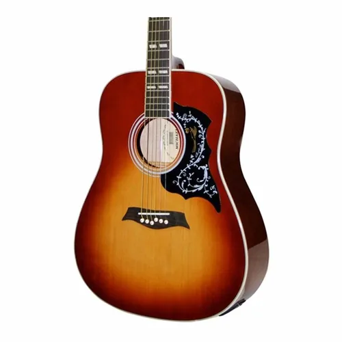 Violão Michael Vm925 Dt Folk Sunburst Fosco