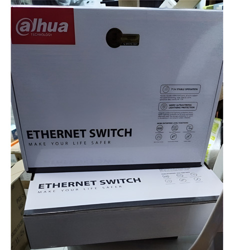 Switch 16 Puertos Gigabit Dahua 10/100/1000mbps