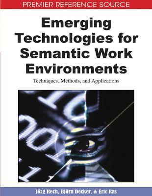 Libro Emerging Technologies For Semantic Work Environment...