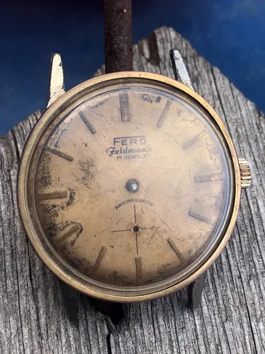 Reloj Fero Feldmann 17 Jewels Antimagnetic Cal. Eb 1197n