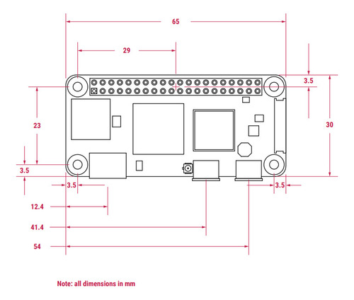Imagen 3 de 4 de Kit De Raspberry Pi Zero 2 W Con Case
