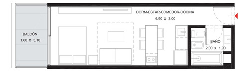 Exclusivo Emprendimiento Estudio Z740 Financiación Directa Zona Caballito