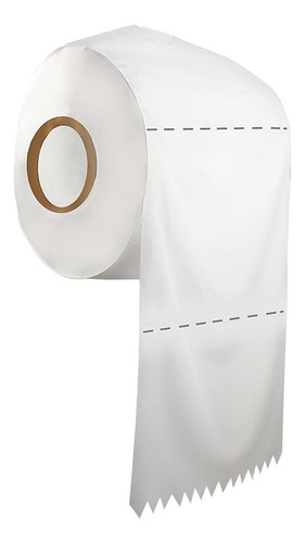 2 Rollo De Papel Higiénico Para Disfraz, Rollo Grande, Ropa