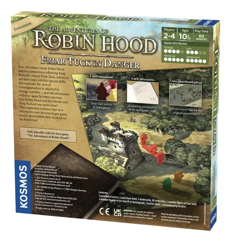 Juego De Mesa Thames & Kosmos Las Aventuras De Robin Hood: V