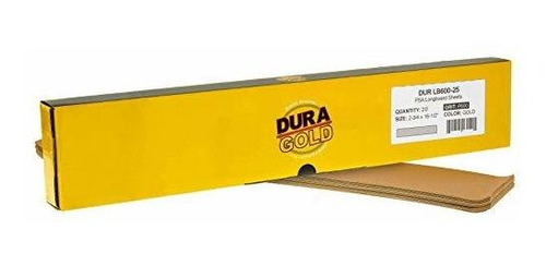 20 Lijas Longboard Dura-gold 7cm X 42cm Grano 600