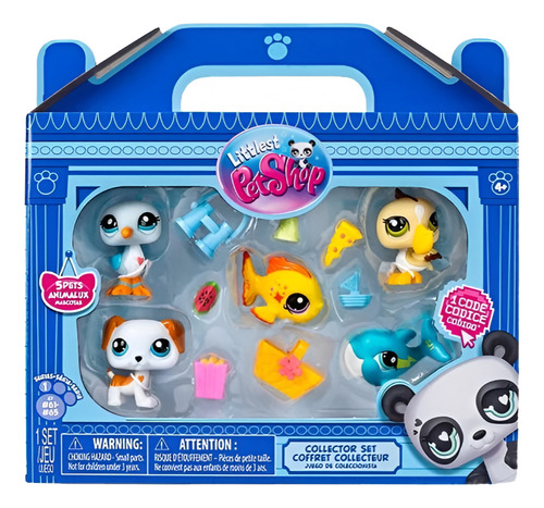 Littlest Pet Shop Set 5 Figuras Mascotas