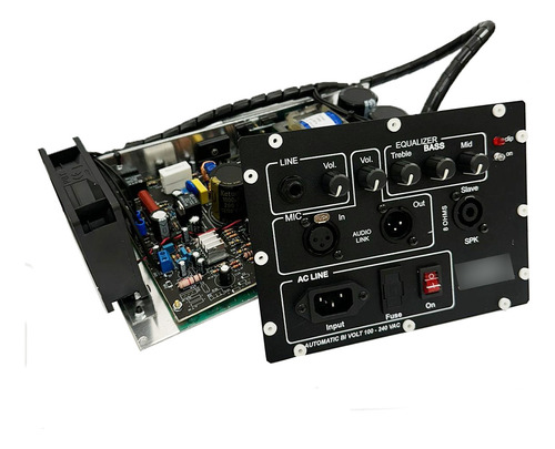 Kit Dclass P/ Ativação De Caixas Multivias 1000 Watts Rms Cor Preto Potência de saída RMS 1000 W