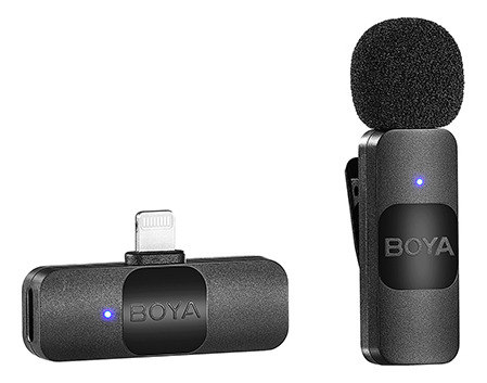 Boya Micrófono Inalámbrico 2.4ghz Lightning