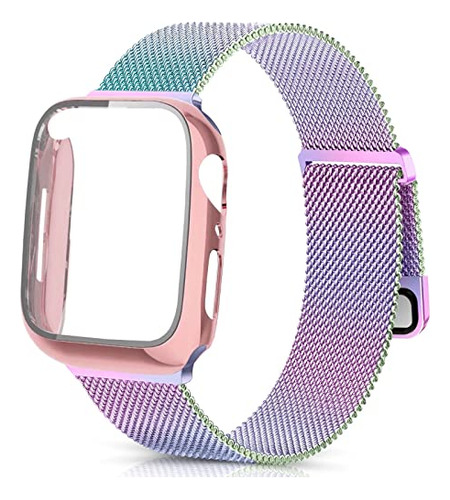 Uhkz Metal Magnetic Banda Compatible Con Apple Watch 38mm Se