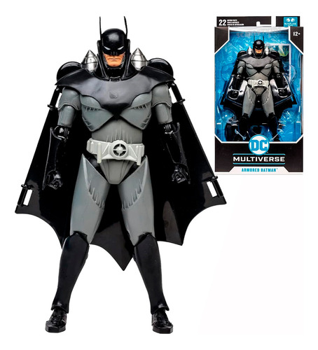 Batman Armored Mcfarlane Toys 22 Articulaciones Original Sk