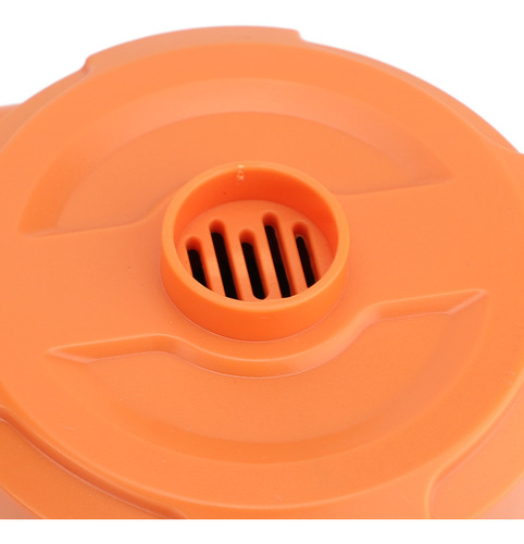 Bomba Eléctrica Naranja De 4 Boquillas Inflable, 5200 Mah, U