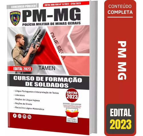 Apostila Polícia Militar De Minas Gerais - Soldado Pm Mg