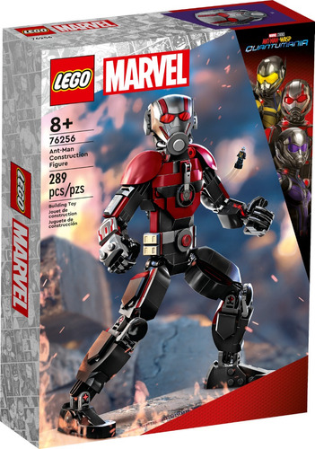 Lego Super Heroes 76256 Figura Do Homem-formiga Quantidade De Peças 289