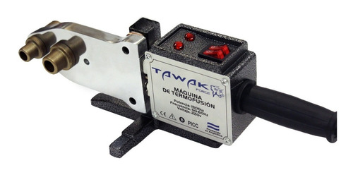 Imagen 6 de 10 de Termofusora Tawak 1500w 9 Boquillas+tijera+maletin+metro+ni