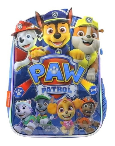 Mochila Infantil Jardin 12´´ Paw Patrol Pw105 Cresko