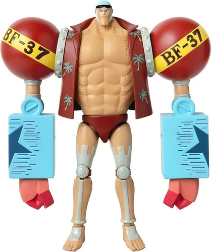 One Piece Anime Heroes Franky Bandai Orig. Replay