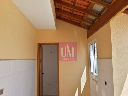 Cobertura Com 2 Dormitórios À Venda, 100 M² Por R$ 385.000,00 - Parque Das Nações - Santo André/sp - Co0818