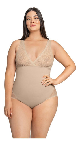 Faja Tipo Body Con Bralette Incorporado Control De Abdomen