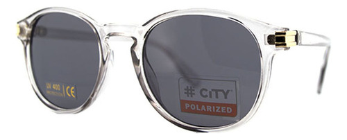 Lentes De Sol City 17516 Diseño Gris C3