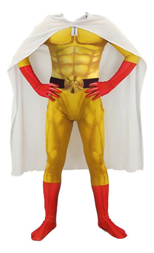 Mono Cosplay One Punch Man Traje De Lucha Cosplay Saitama