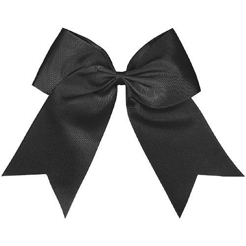 Jumbo Cheer Bows Black Hair Bows 8 Inch Big Black 9cqbh