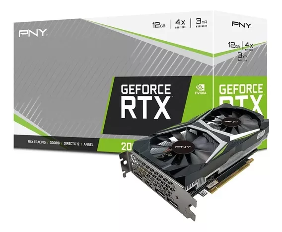 Placa De Video Pny Gforce Rtx 2060 12gb Revel Dual Fan