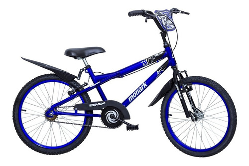 Bicicleta Infantil Bmx Ranger Monark Aro 20 Azul