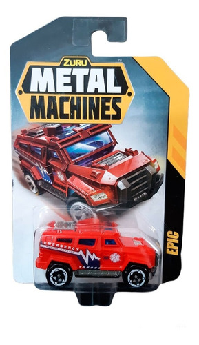 Auto Metal Machines - Modelos Surtidos - Vamos A Jugar