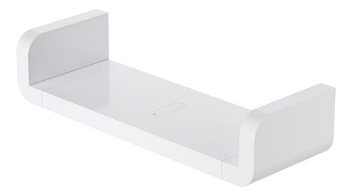 Imagen 9 de 12 de 2x Estantes De Pared Flotantes Blancos En Forma De U Para
