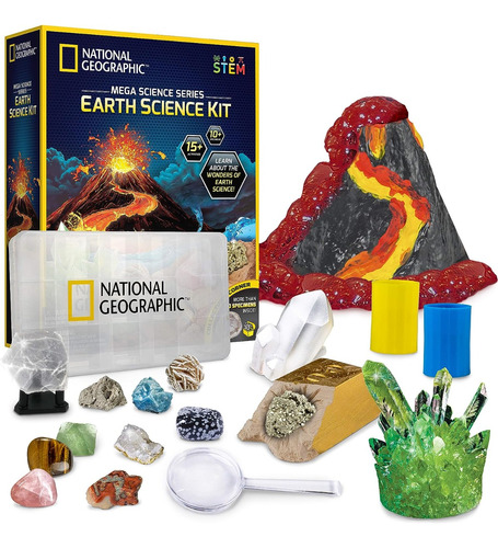 Kit De Ciencia De La Tierra Más De 15 Experimentos Niños
