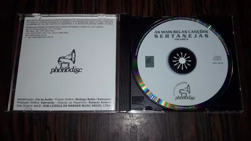 Cd As Mais Belas Canções Sertanejas - Vol.2