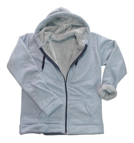 Campera De Mujer  Algodon Con Corderito