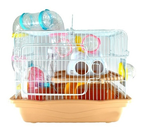 Jaula Hamster 2 Pisos Full Oferta Del Mes Colores Pethome