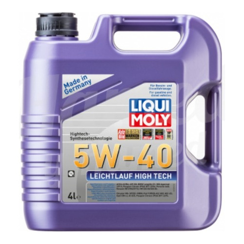 Aceite Liqui Moly Leichtlauf High Tech 5w-40 4l