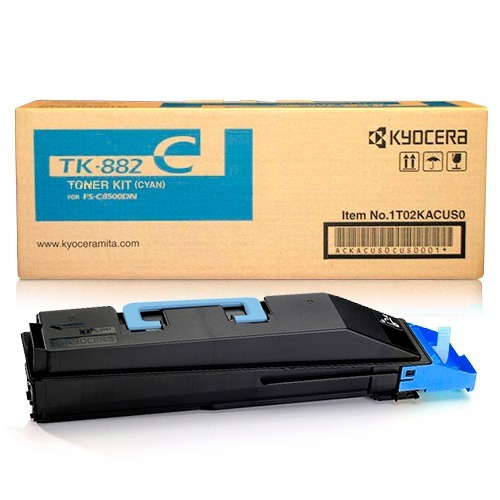 Toner Kyocera Tk-882c Fs-c8500dn Cyan 18k