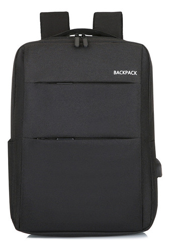 Mochila De Gran Capacidad Para Ordenador Usb Black1