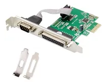 Comprar Placa Pci-e A1 Serie Db9 + 1 Paralelo Db25 Pci-e X1 S7